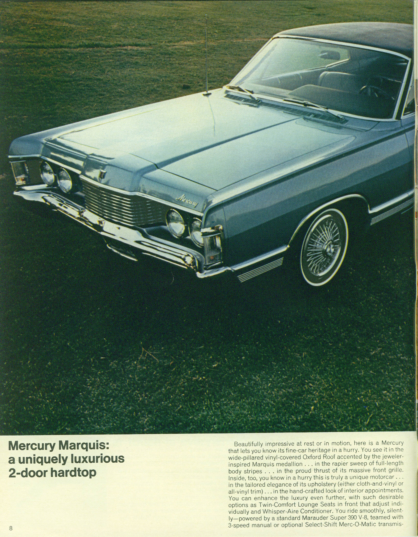 1968 Mercury Brochure Page 37